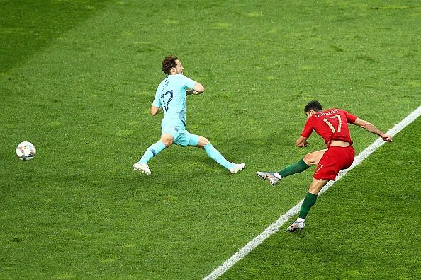 Guedes' match-winning goal came moments after some brilliant link-up play between him and Bernardo Silva